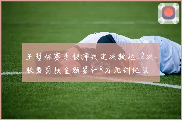 王哲林赛季假摔判定次数达12次，联盟罚款金额累计8万元创纪录